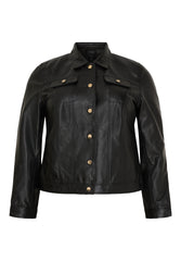 No. 1. By Ox Jeans læderjakke sort by Krone 1