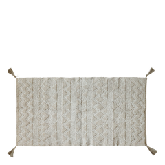 Løber med Kvaster 150 x 70 cm Natur by Chic Antique