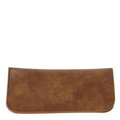 Læsebriller m. gulddekor inkl. etui mocca og sort by Chic Antique