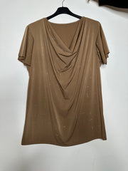 Bluse med drapering og bling - ITJULI25 by Miss One