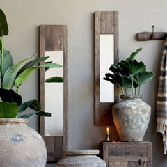 Grimaud Spejl 147x30x3 cm natur by Chic Antique