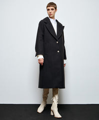 Access Fashion Coat with rhinestone buttons by Access Fashion