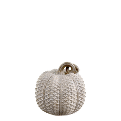 Pumpkin m. guld 8x7 cm antique latte by Chic Antique