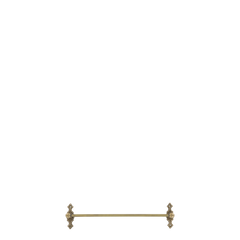 Knagerække 10x40 cm antique messing by Chic Antique