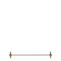 Knagerække, H10/L60 cm antique messing by Chic Antique