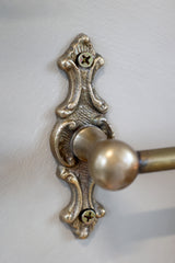 Knagerække, H10/L60 cm antique messing by Chic Antique