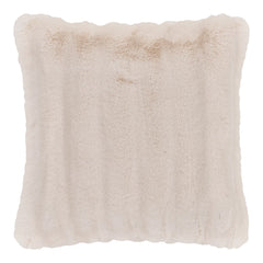 Galena Pude, imiteret pels, hvid, 45x45 cm by House Nordic