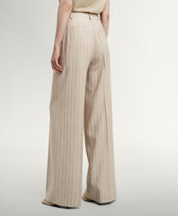 Access Fashion Viddebukser med glitterstriber by Access Fashion