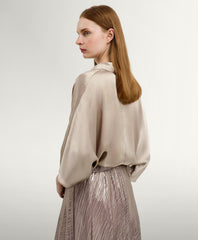 Access Fashion Satin skjorte by Access Fashion