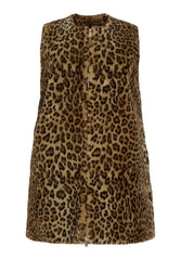 No 1. By Ox Leopardvest i imiteret pels by No. 1 By Ox