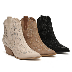 Cowboystøvler med studs by Krone 1