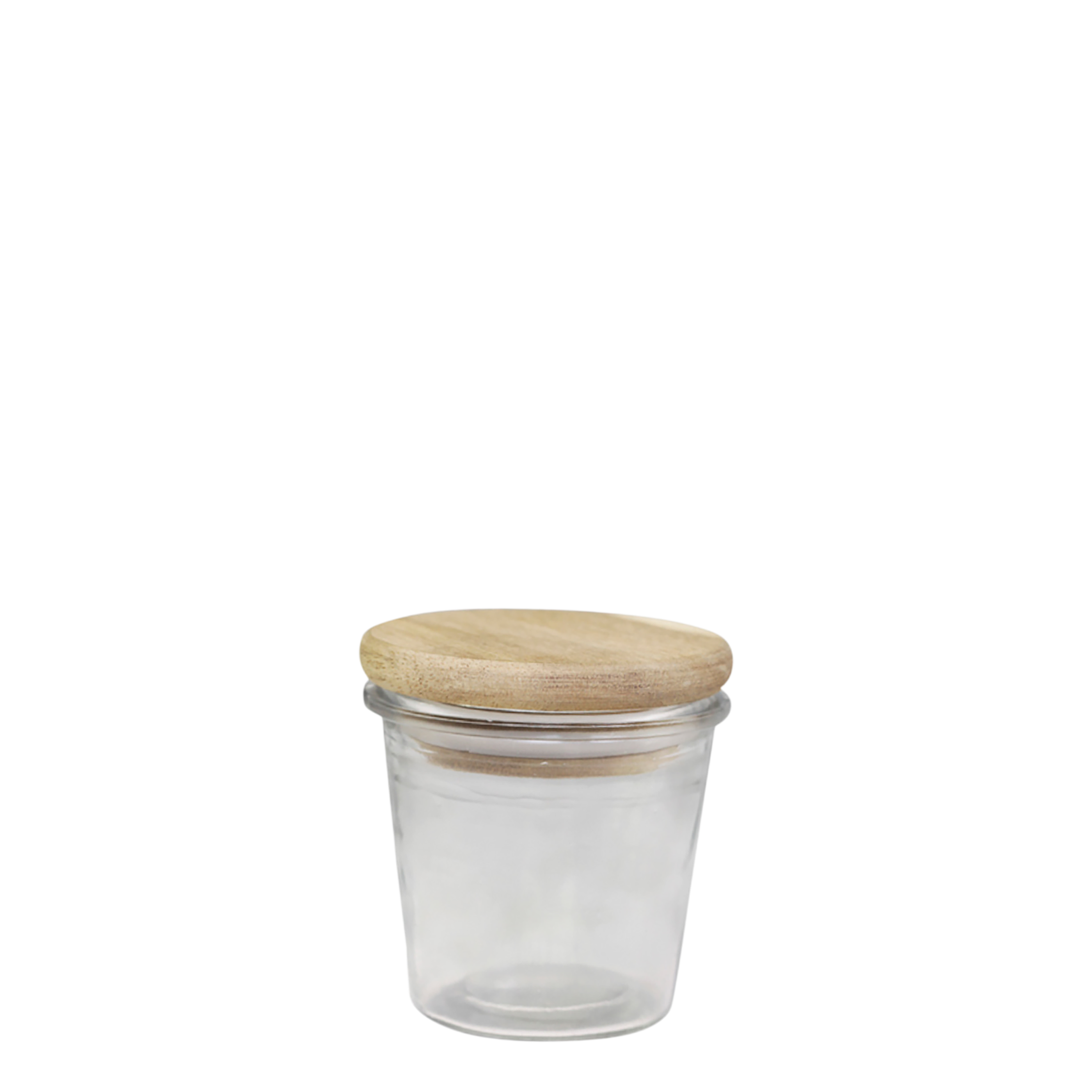 Vallet Storage jar w. wooden lid 7x7.5 cm by Chic Antique