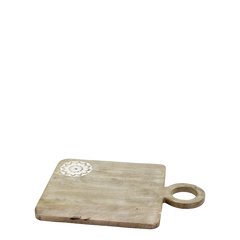 Tours Tapasbræt m. Udskæringer 1,5x40x30 cm Nature by Chic Antique