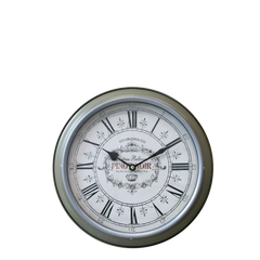 Vægur – 32x6 cm Grøn by Chic Antique