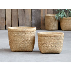 Corte Skjuler med fletmønster 16,5x21 cm Antique Natur by Chic Antique