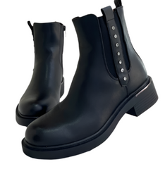 Sorte støvler med bling kant - ITNOV24 by Krone 1