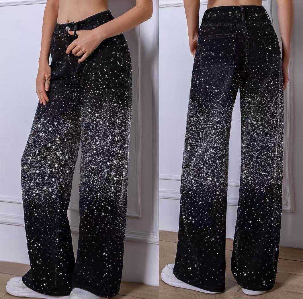 Jeans med vidde og bling - ITFEB25 by Lucky Jeans