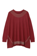 Strikbluse, Blingkanter