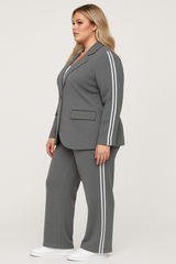 Løse Bukser Med Striber