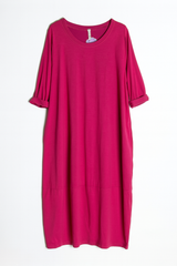 Lang basic kjole - Brystmål 120cm by Today Fashion