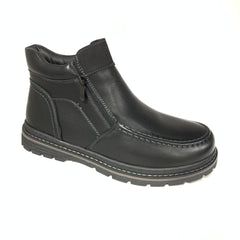 Herre støvle i sort med vinter for - Ingen returret