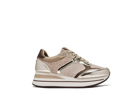 Sneakers med glitter og plateau - ITSEP24 by Krone 1