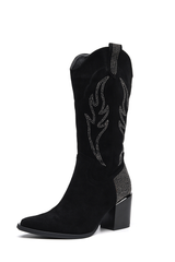 Cowboy støvler med bling bagpå by Krone 1