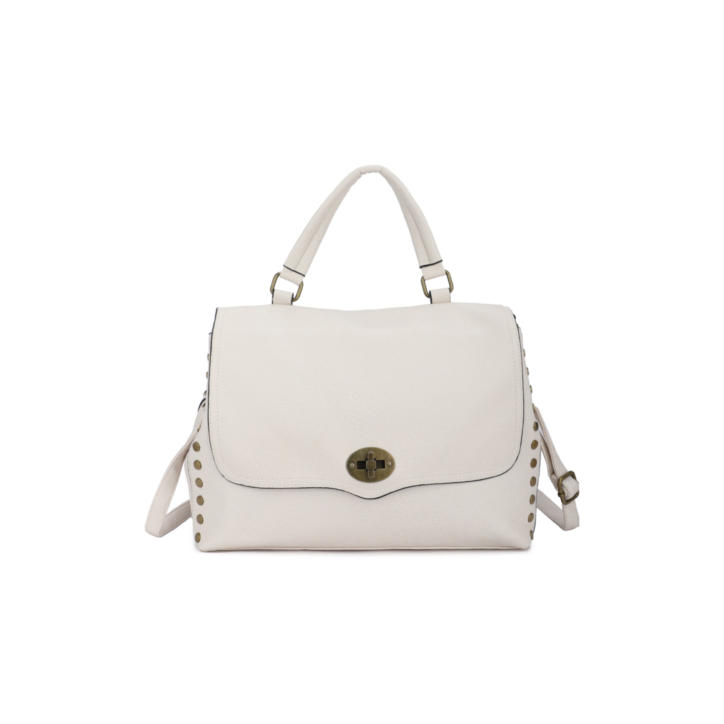 Taske med studs 36x15x26cm - ITFEB25 by Paolo Bags