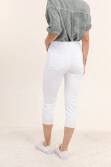 Hvide capri jeans by Krone 1