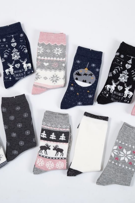 Julesokker neutral - Tilfældig farve - ITSEP24 by Krone 1