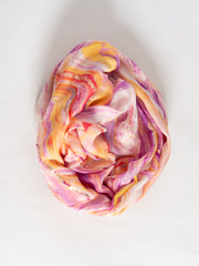 Tørklæde med marmor print og guld - ITFEB25 by JD