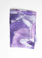 Tørklæde med cirkulært print - ITFEB25 by Katier