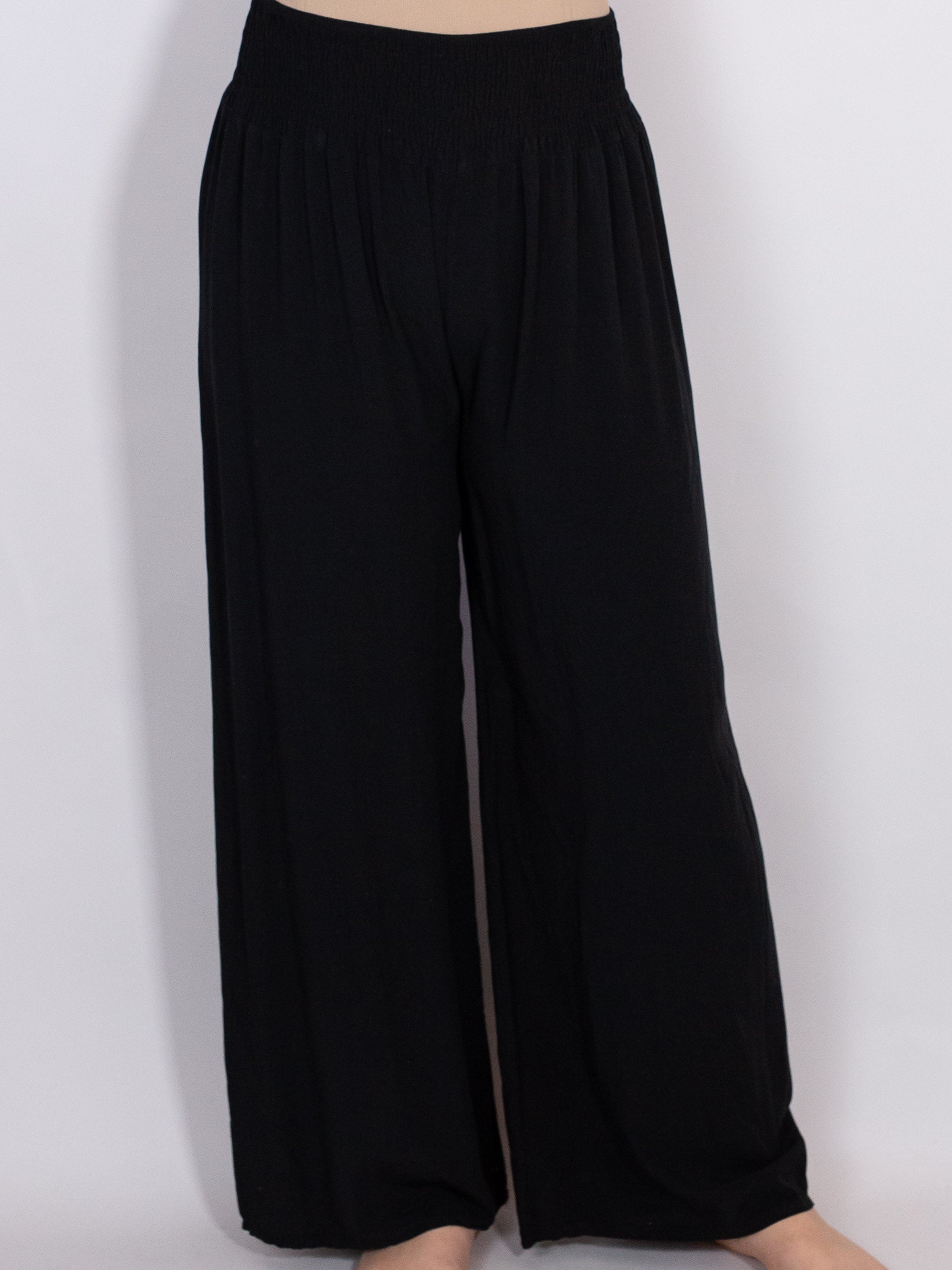 Vidde bukser med smock viskose - 38-48 by Krone 1