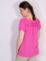 Top med blondestykke Brystmål 120cm by Krone 1