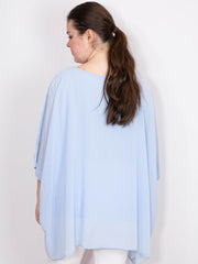 Oversize chiffon bluse - Brystmål 140cm by Krone 1