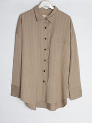 Nålestribet skjorte - One size brystmål 120cm - ITNOV24 by Krone 1