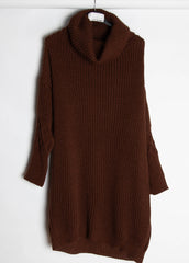 Rullekrave strik m. Diamant mønster på ærme - Brystmål 120cm. - Ingen returret - ITNOV24 by Krone 1