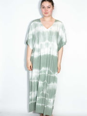 Lang batik kjole by Krone 1