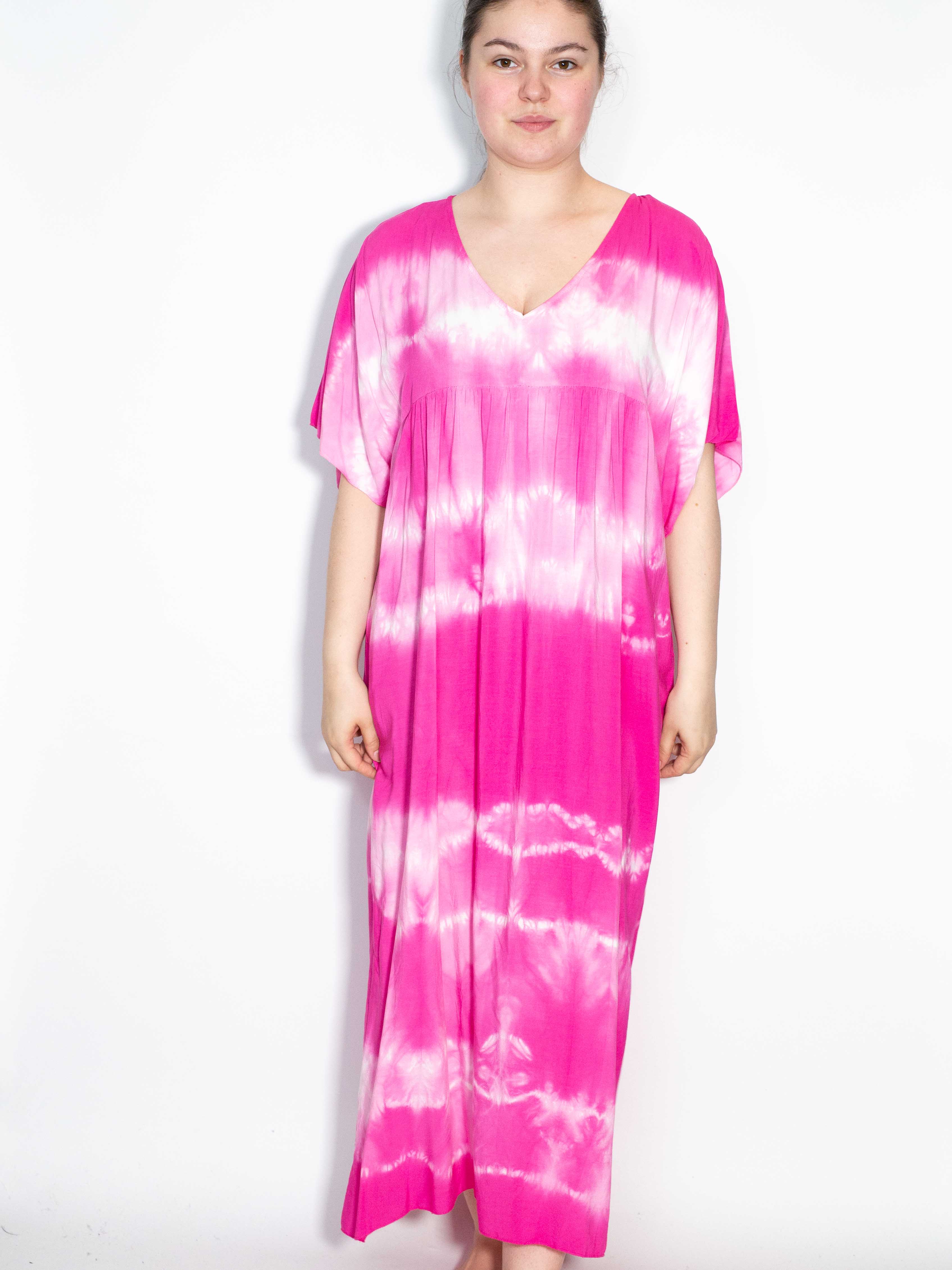 Lang batik kjole by Krone 1