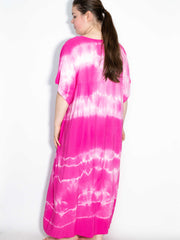 Lang batik kjole by Krone 1