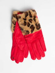 Handsker med leo imiteret pels - ITSEP24 by Krone 1