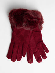 Handsker med imiteret pels - ITSEP24 by Krone 1