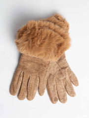 Handsker med imiteret pels - ITSEP24 by Krone 1