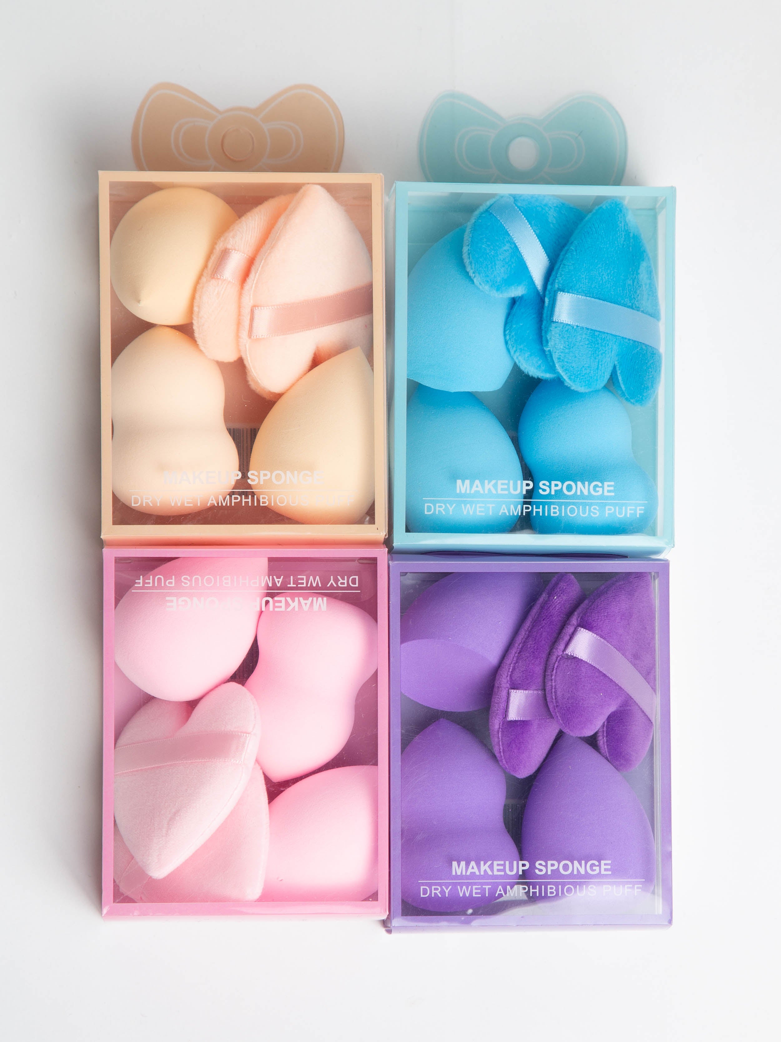 Beauty blender og puf sæt - Tilfældig farve - ITSEP24 by Krone 1