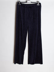 Velour bukser med brede ben Ingen returret - ITNOV24 by Krone 1