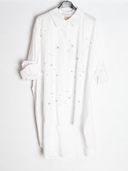 Skjorte med bling sten på front - ITNOV24 by Krone 1