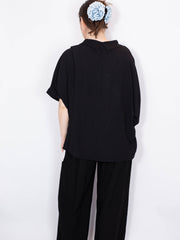 Bluse med rose - 38-48 by Krone 1