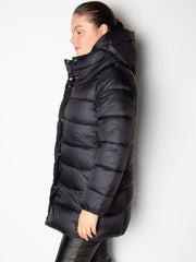 Frakke med guld knapper by Krone 1