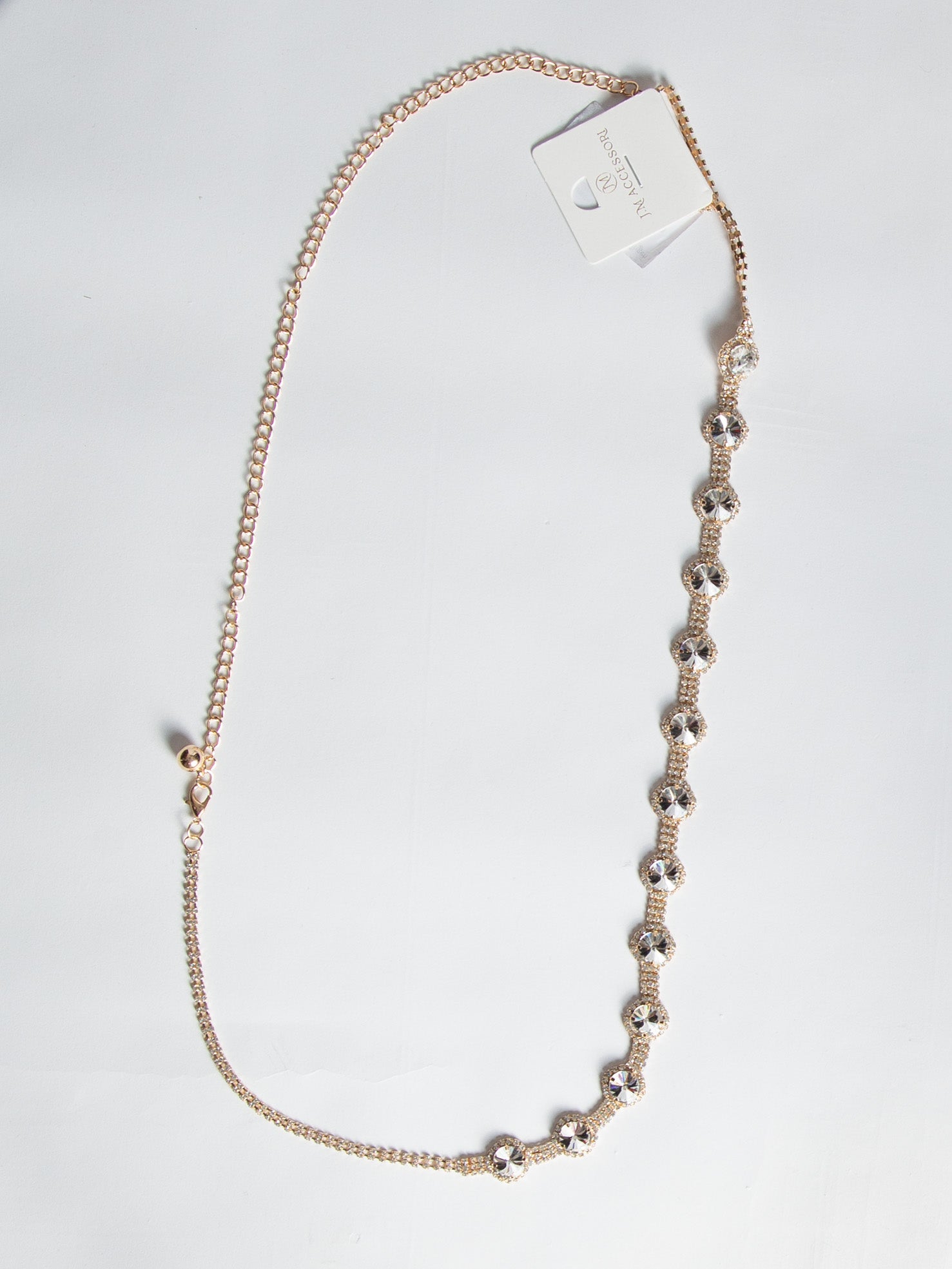 Halskæde/bælte med bling guld - Ingen returret - ITNOV24 by Krone 1