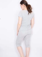 Prikket nattøjssæt med blonder by Krone 1